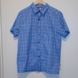 New Men's The North Face Hypress Shirt Nautical Plaid