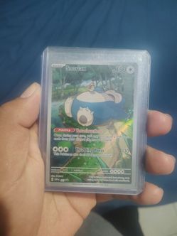 Snorlax Pokemon card 151