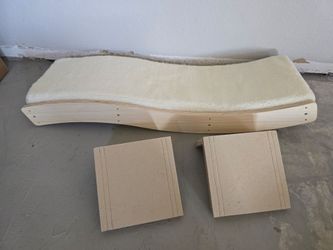 Cat Shelf Set: 35' Curved Wall Mounted Cat Shelves and Perches