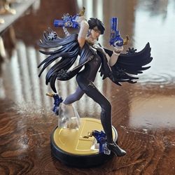 Nintendo Amiibo Bayonetta Player 1 Super Smash Bros / Mario Bros / Sega / Collectible / Collector / Wii / Nintendo Switch / Toy / Figure / Gift 