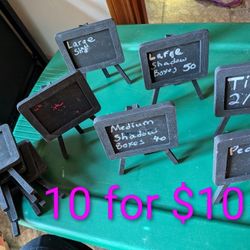 Display Easels - Market Booths 