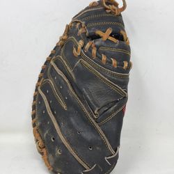 Rawlings LiTe Toe RCMLLBT Catchers Mitt Baseball Glove Black Right for Left Hand