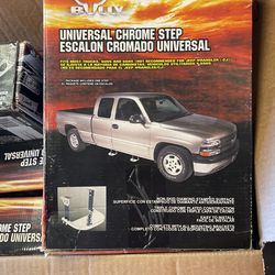 Universal Truck Step Chrome 
