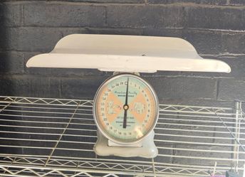 Vintage baby scale