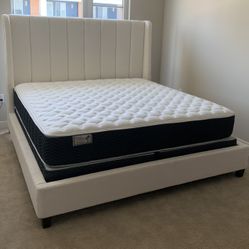 $699 Brand New King Bed Frame With Mattress (read description Below)