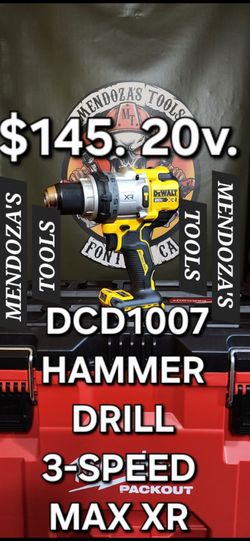 Dewalt Hammer Drill 3-Speed 20v MAX XR