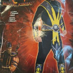 Mortal Kombat Halloween Costume Size 2XL