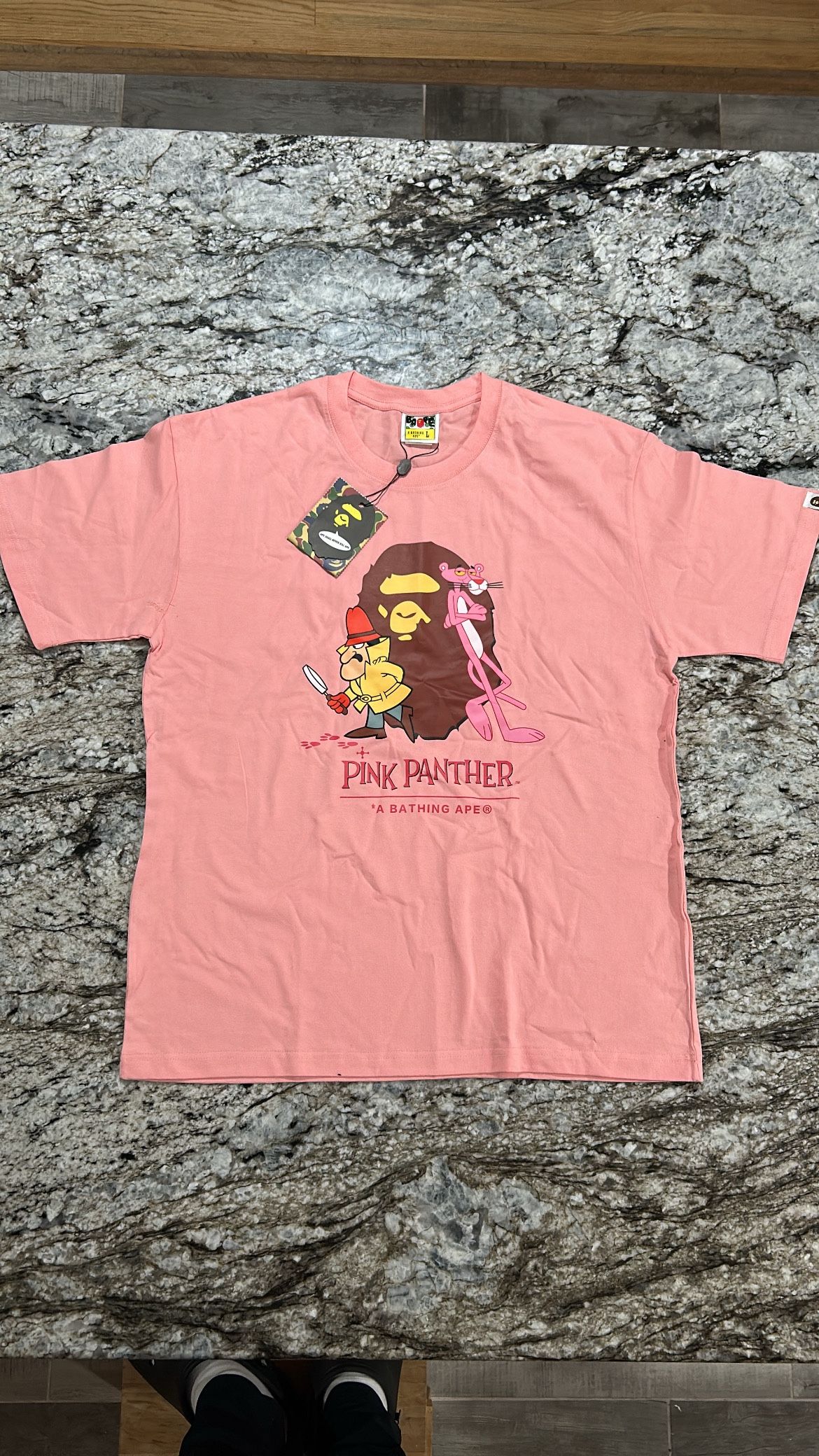 Bape X Pink Panther Tshirt