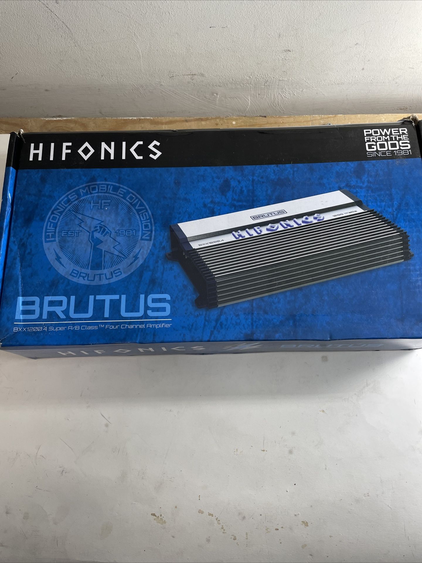 Hifonics Brutus BXX1200.4 4 Channel Car Audio Amplifier