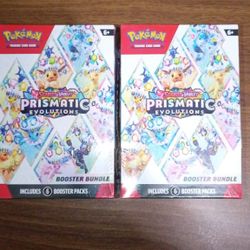 Prismatic Evolutions Booster Bundles X 2