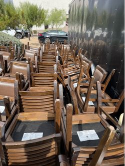 160 Restaurant chairs from Preston’s