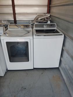 Washer and dryer electric