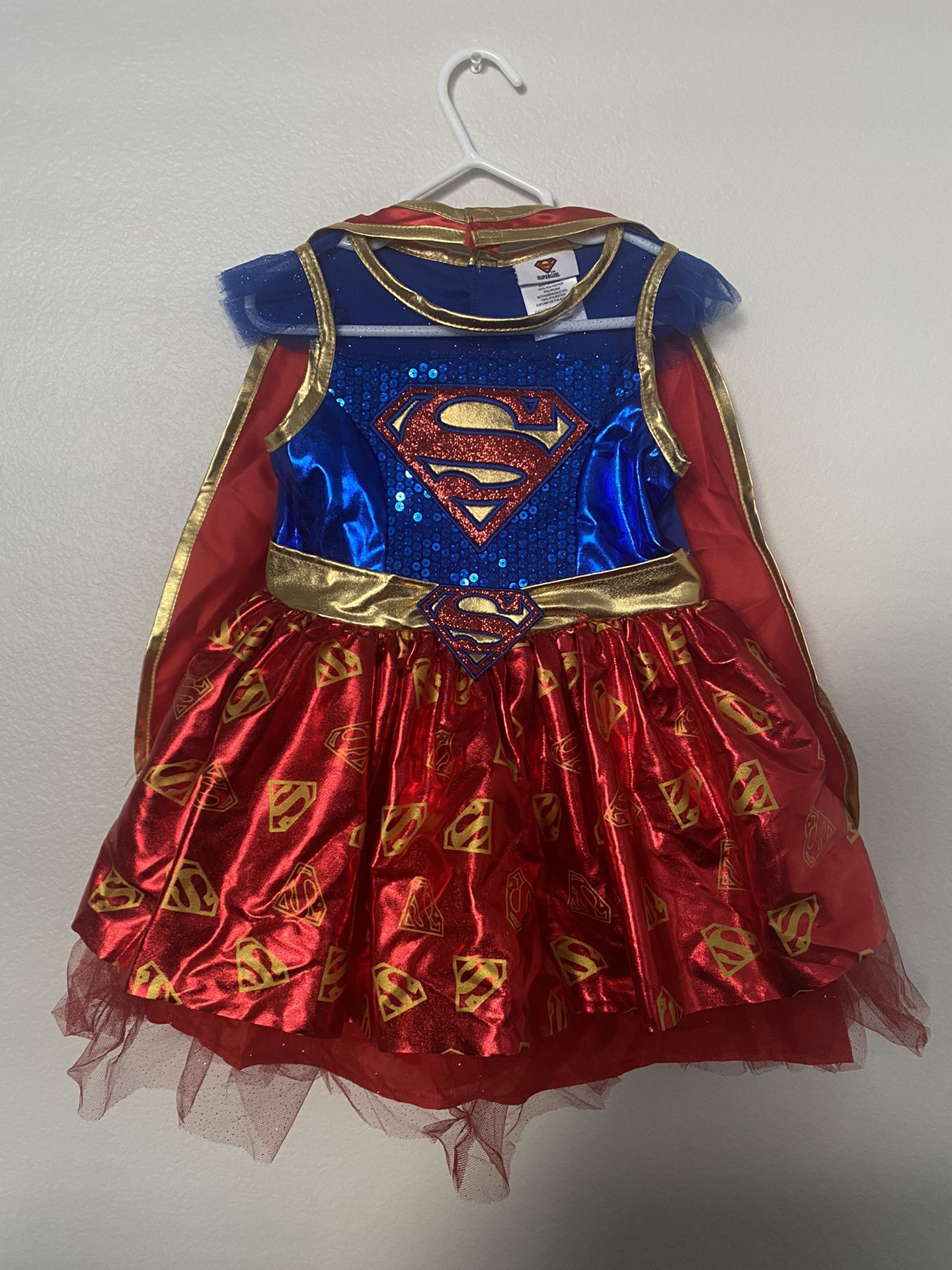 Supergirl Costume 3T-4T