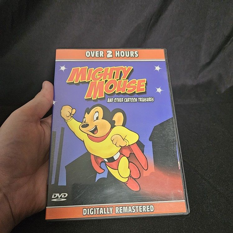 Mighty Mouse DVD 2 Hours Of Cartoons