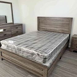 New 4pc Bedroom Set In Box Buy Now Pay Later $39 Down No Credit Needed