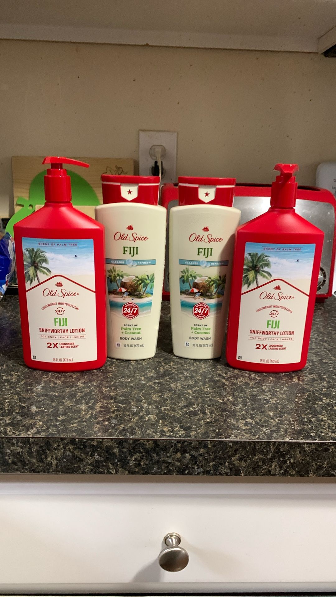 Old Spice Fiji Bundle-4 Items!($29.88+ Value)