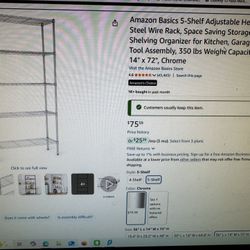 5shelf Adjustable HD Wire Rack