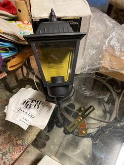 Outside wall lantern