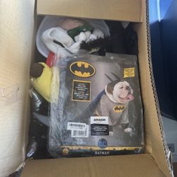 MASSIVE Box Of Dog Costumes, Many Different Sizes, Well Kept And Clean. Probably 10-20 Mix And Match Costumes 
