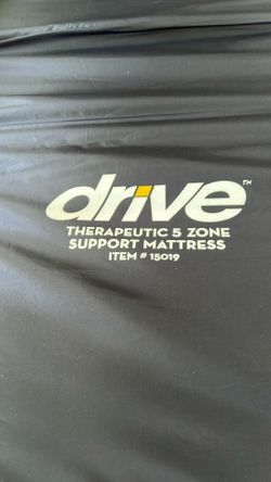 Drive therapeutic 5 Zone Mattress almost new. Slept on twice