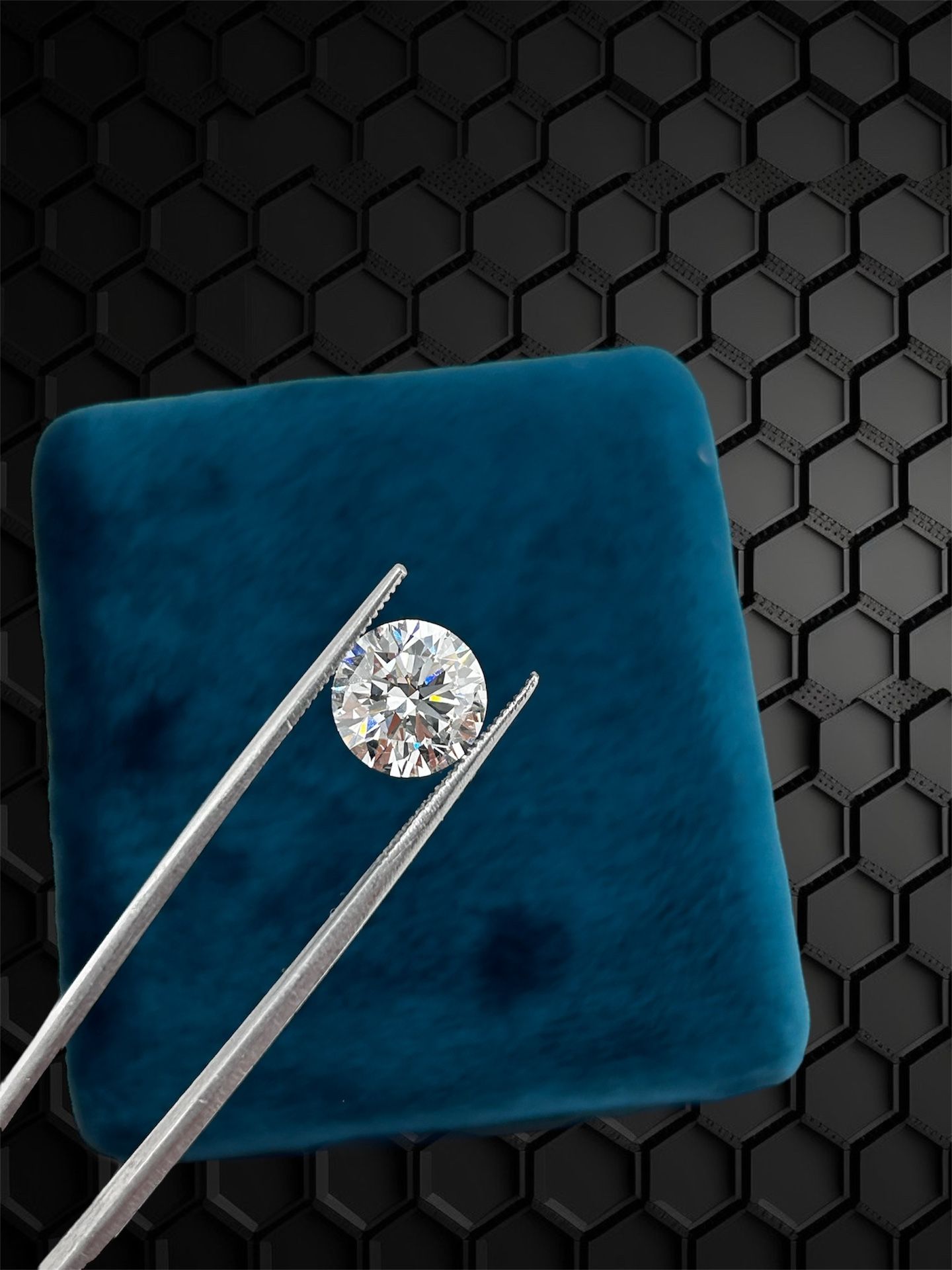 Round Shape Lab Grown Certified Diamond For Ring