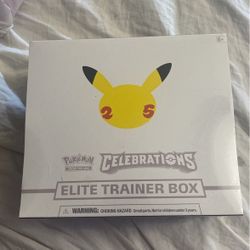 Pokémon Tcg  Celebrations Elite Trainer Box (etb)