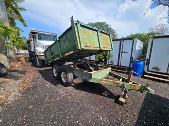 Dump 6x10 "2000" heavy Duty Trailer, Heavy Duty axle, has some rust, clean documentation in hand ✋️ READ DESCRIPTION FIRST, LEA PRIMERO.