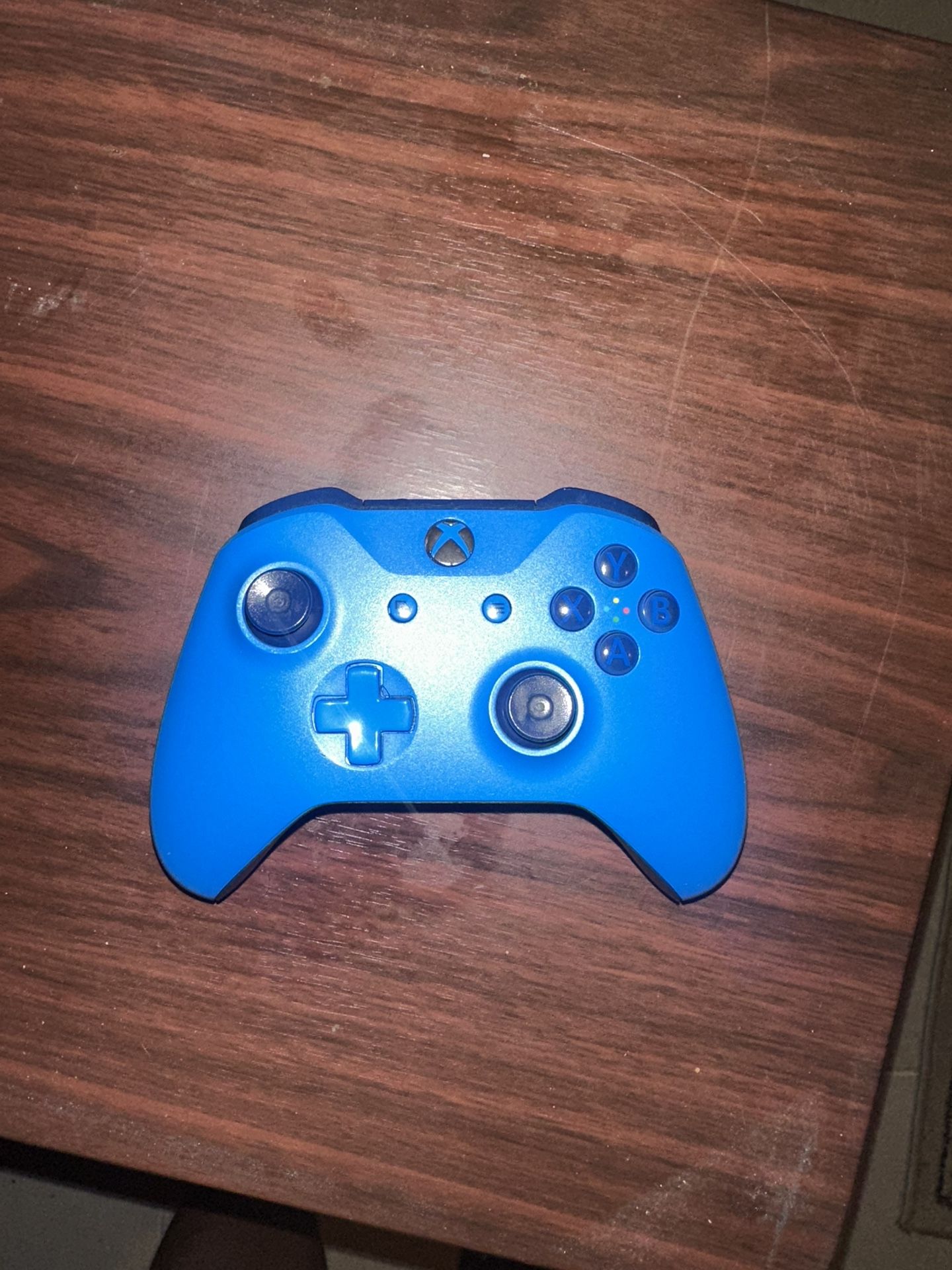 Xbox one blue controller