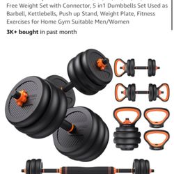 Adjustable Dumbbell 