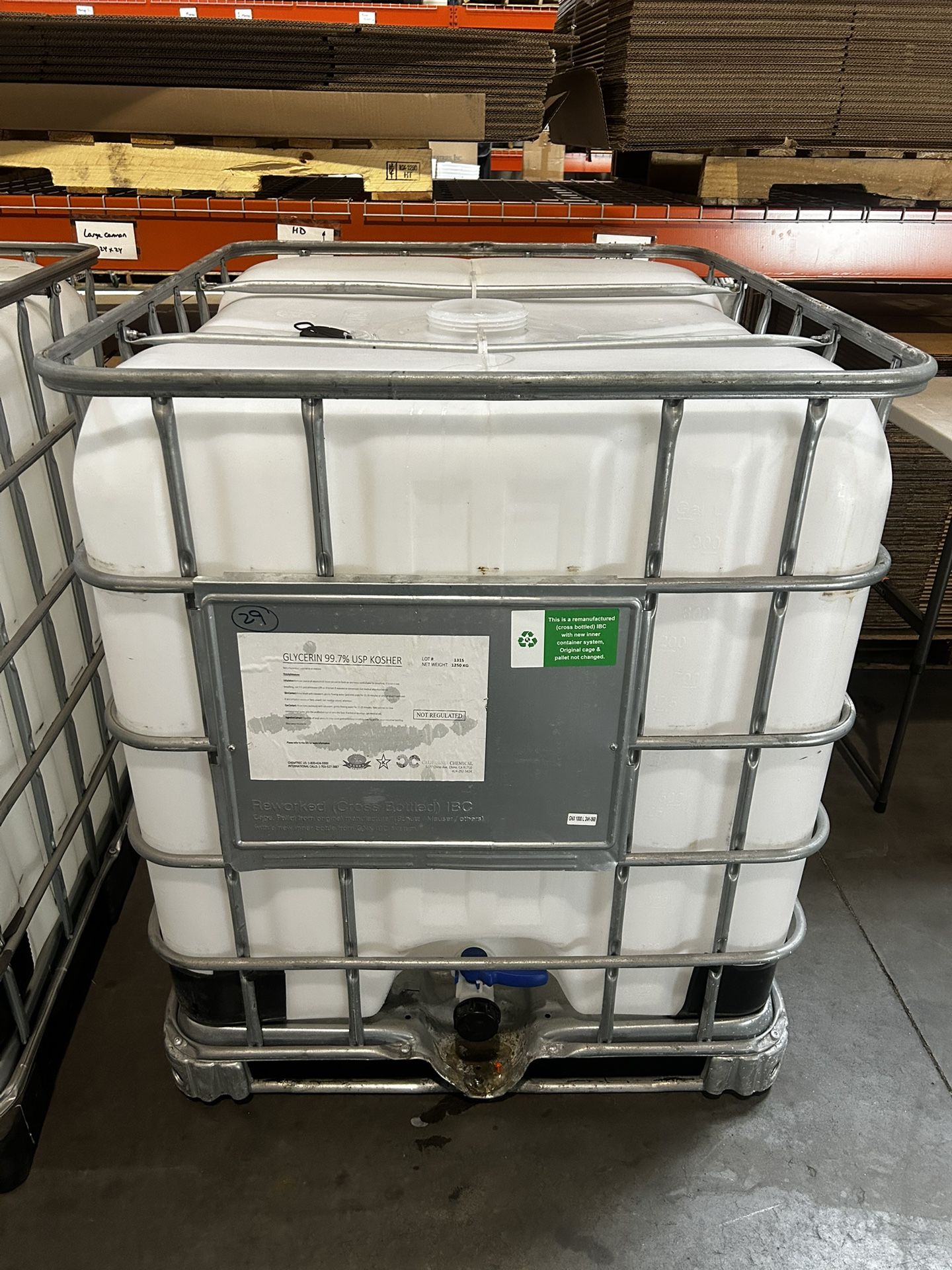 275 Gallon IBC Tote
