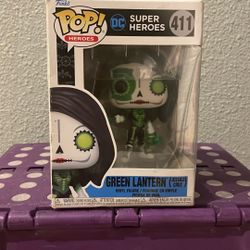 Green Lantern-Día De Los Muertos- Multicolor- Funko Pop