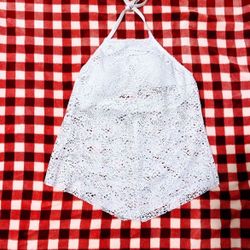 Crochet halter top with built in padded bra Mossimo Supply Co.