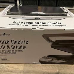 Deluxe Grill, Griddle, Waffle Maker