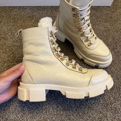 Winter Leather Boots Women Size 7