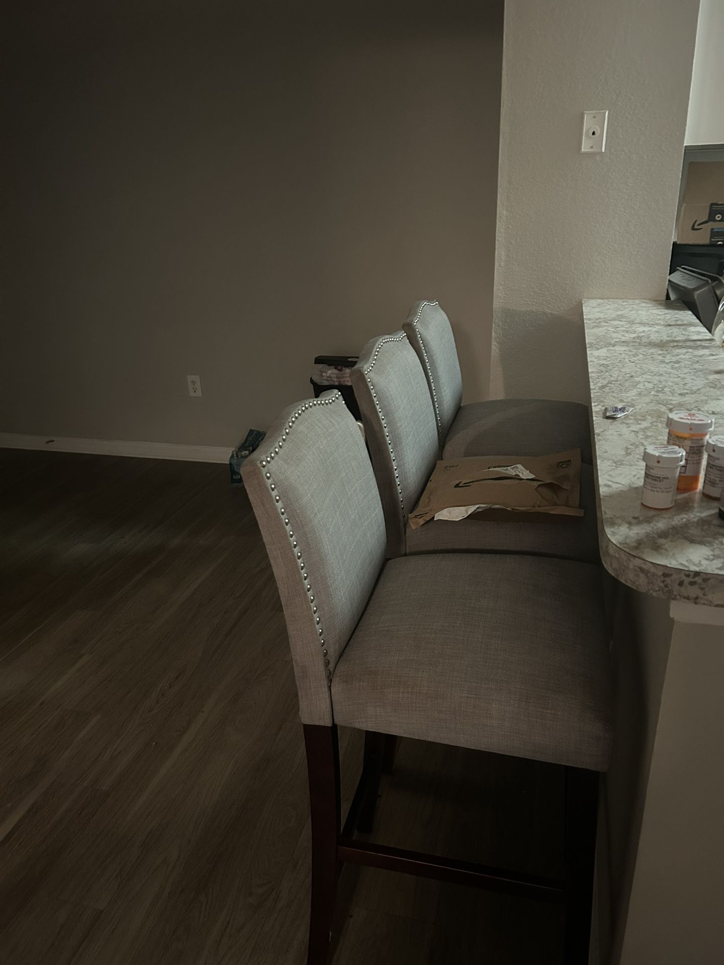 Grey Bar Stools