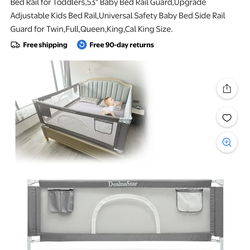 Baby bed rails