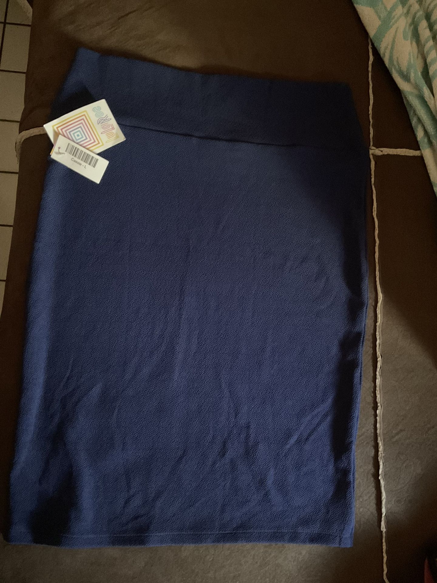 Skirt Naty Pencil Lula Roe Size L Nueva