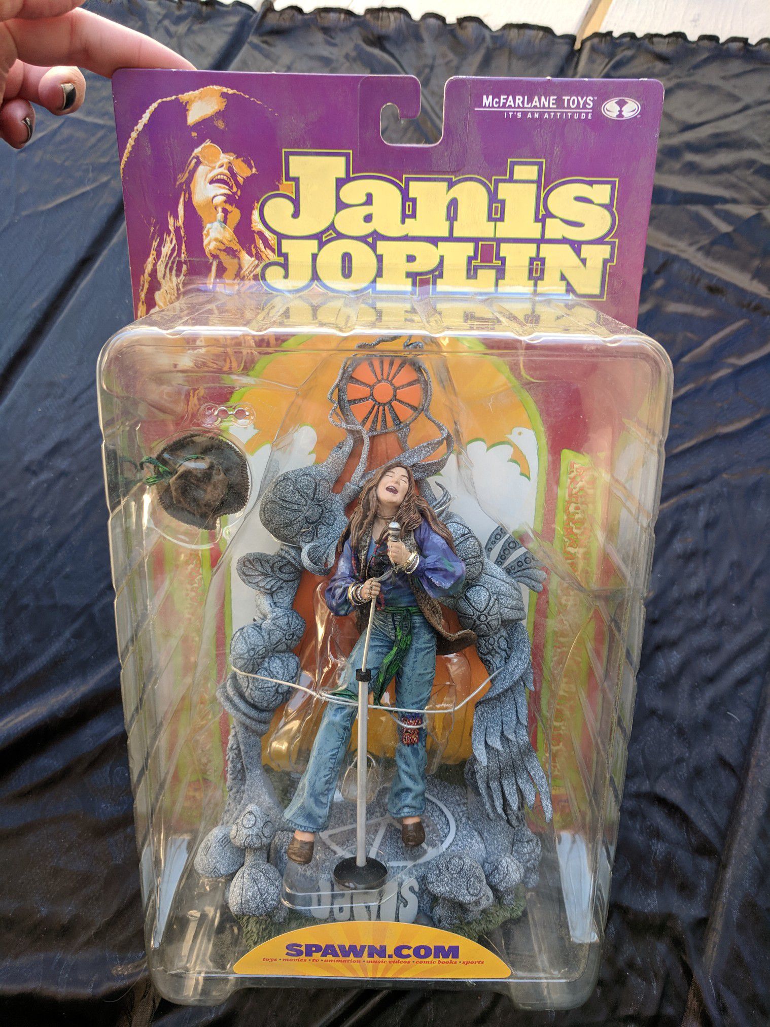 Janis Joplin action figure