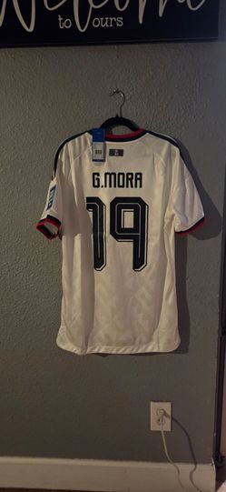 G. Mora #19 Soccer Jersey with Tags