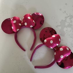 Pink Minnie Mouse Ears 