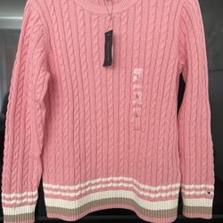 Tommy Hilfiger Women's Cotton Cable Knit Sweater