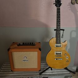 Guitar And Amp Combo