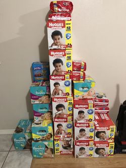 Box of diapers