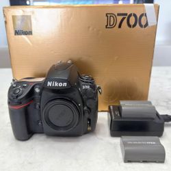 Nikon D700 DSLR Camera Body – Excellent Conditi