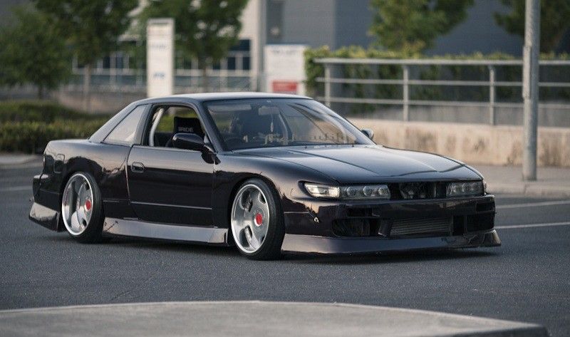 Ground Effects Nissan 240sx S13 BN STYLE Side Skirts Wide Body Kit Bodykits Body Kits Bodykit L