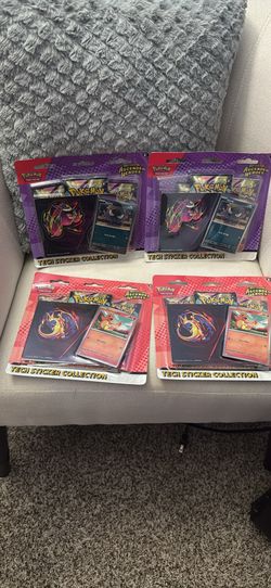 Pokemon Ascended Heroes Tech Sticker collection