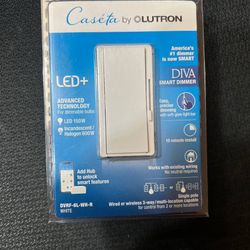 Caseta Lutron Diva Smart Dimmer - WhiteDVRF-6L-WH-R