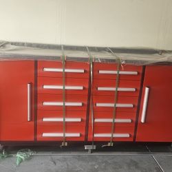 New Toolbox 10 Drawers With  2 Cabinets 