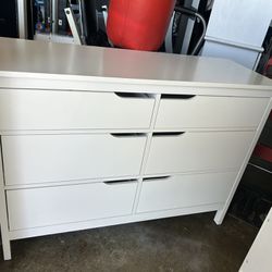 White Dresser $185