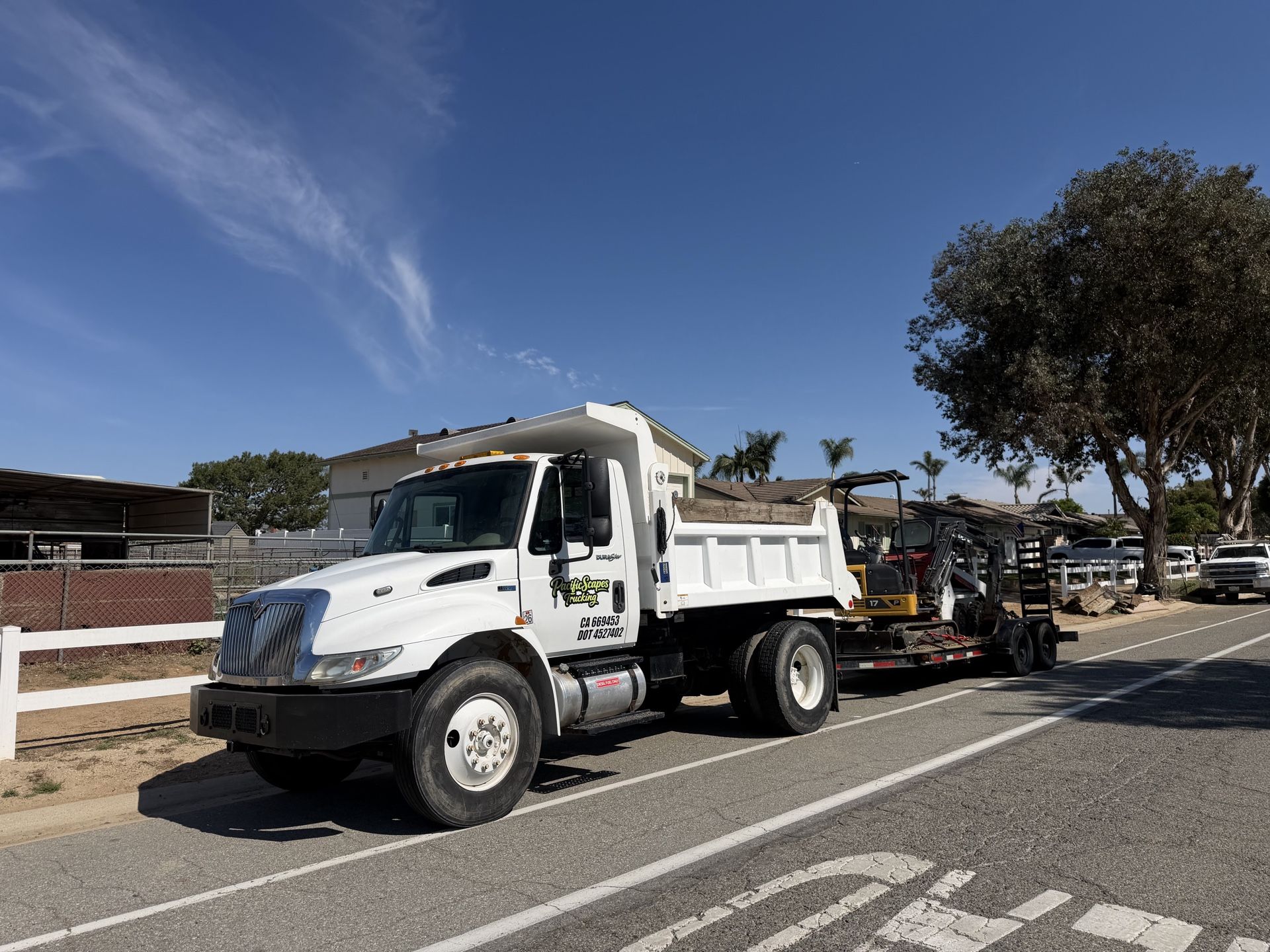 Dump truck bobcat mini ex for Sale in Riverside, CA - OfferUp
